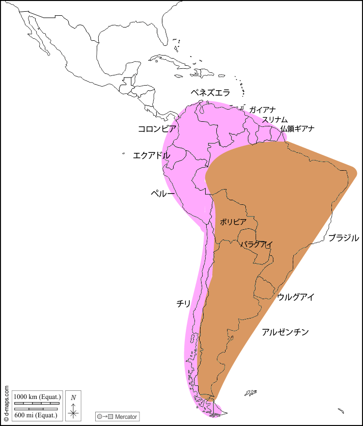 南米の地理 地図を超わかりやすく理解する アイスクリーム コーンに例える ゆる中南米研究部